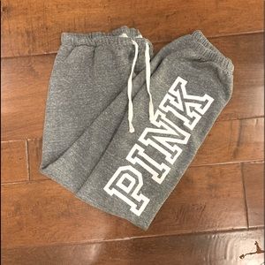 Pink Victoria Secret Sweatpants!